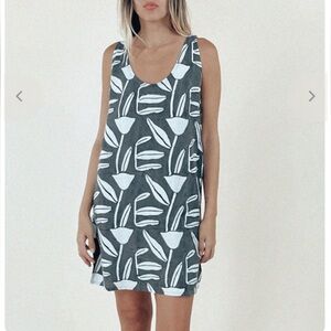 PO+EM Demi Sundress, Tulipano, Silk+Cotton, Medium